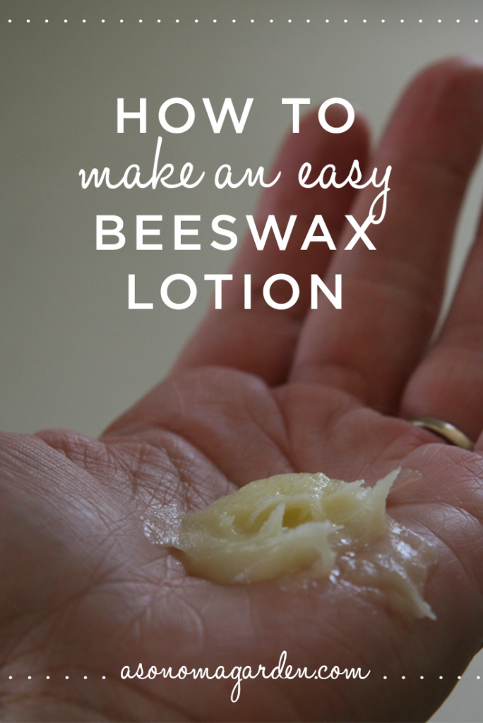 How to Make a Simple Beeswax Lotion  The Easiest Beeswax & Olive Oil Lotion